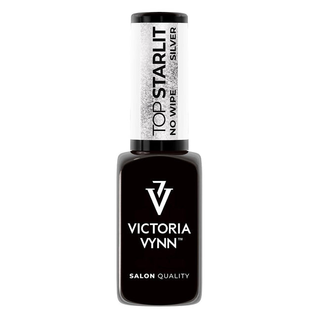 Victoria Vynn Top Coat | Starlit Silver No Wipe - 8 ml
