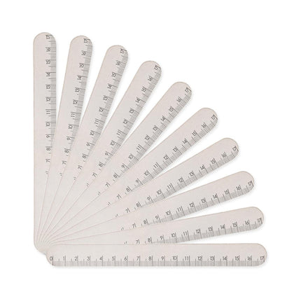 Vijl recht - grit 180/240 - Shape Ruler - set van 10 stuks - Victoria Vynn