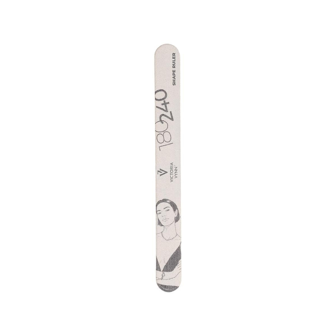 Vijl recht - grit 180/240 - Shape Ruler - Victoria Vynn