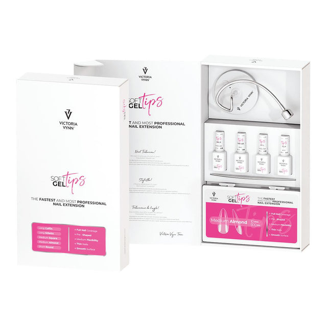 Victoria Vynn Soft Gel Tips | Starter Kit Medium Almond