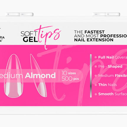 Victoria Vynn Soft Gel Tips | Starter Kit Medium Almond
