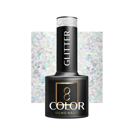OCHO Nails | #G02 Gellak Glitter | 5g