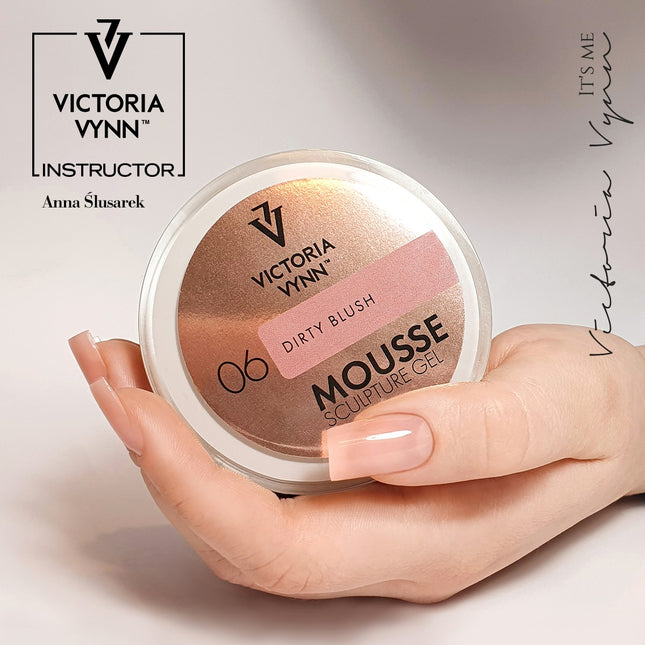 Róż do policzków Victoria Vynn Mousse Gel 06 Brudny - 50 ml