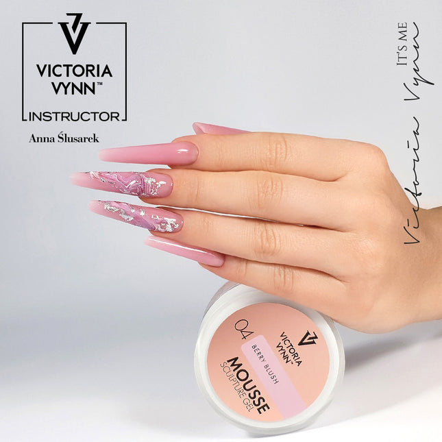 Róż do policzków Victoria Vynn Mousse Gel 04 Berry - 50 ml