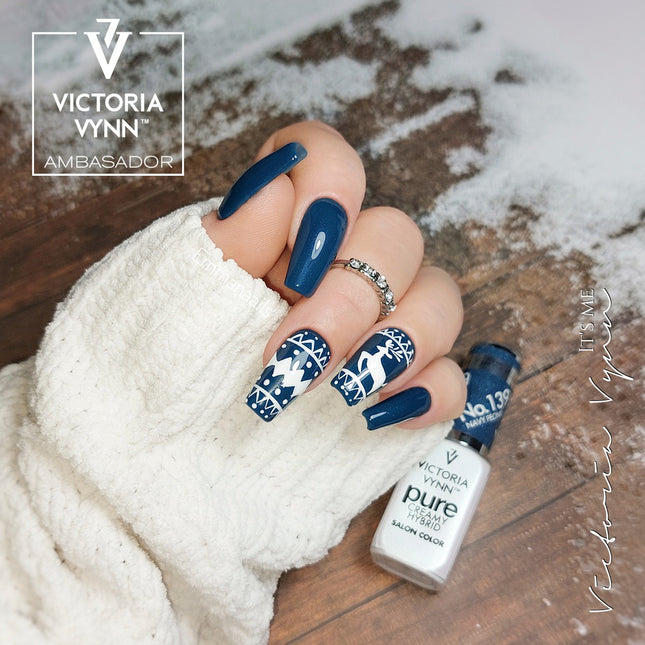 Victoria Vynn Pure Gel Polish | #139 Granatowa Piwonia