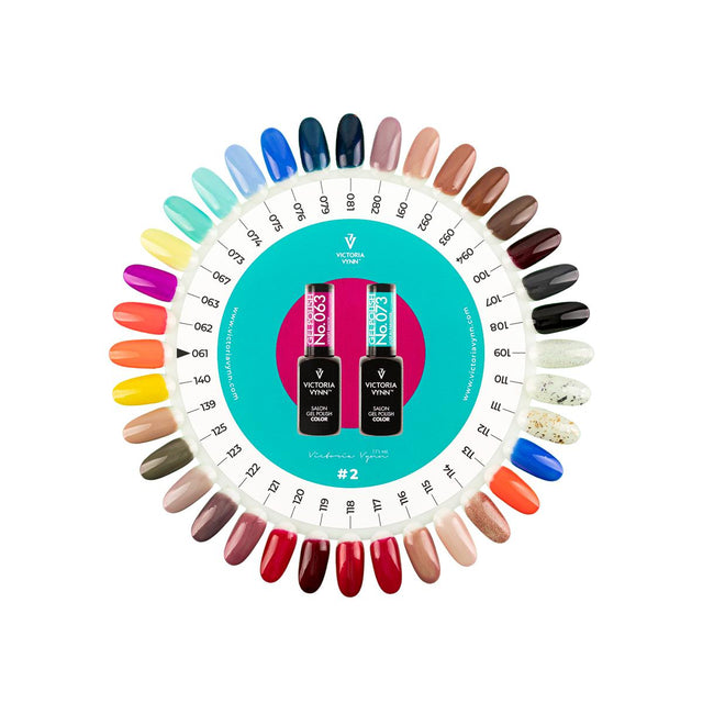 Victoria Vynn Colorwheel | Gel Polish 02 #061 t/m #140
