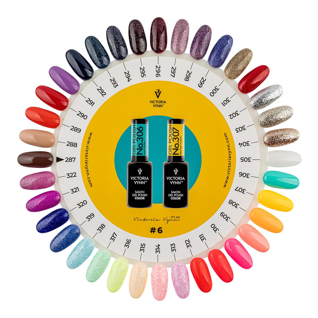Victoria Vynn Colorwheel | Gel Polish 06 #287 t/m #322