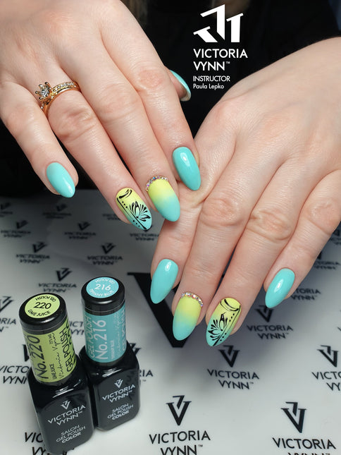 Victoria Vynn Salon Gel Polish | #216 Tiffany Blue