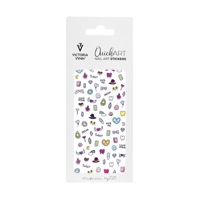 Victoria Vynn Nail Sticker Quick Art 16 Large