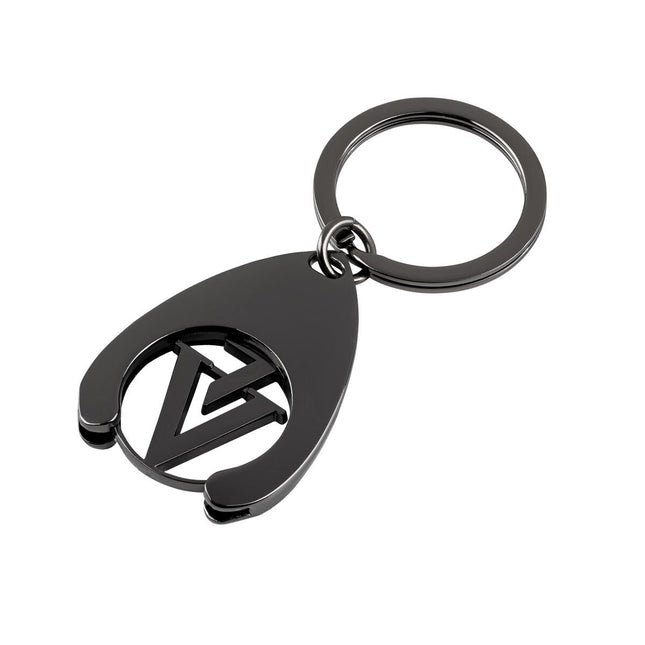 Victoria Vynn Shopping Cart Keychain | Black