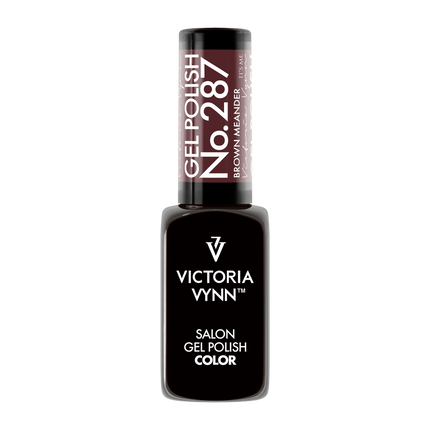 Victoria Vynn Salon Gellak | #287 Brown Meander