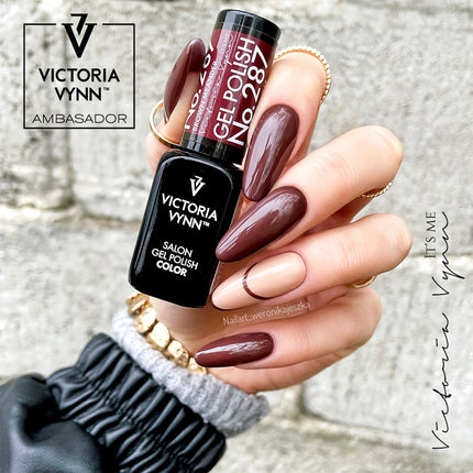 Victoria Vynn Salon Gellak | #287 Brown Meander