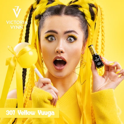 Victoria Vynn Salon Gellak | #307 Yellow Yuuga
