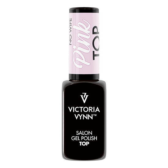 Victoria Vynn Top Coat | Top Pink No Wipe - 8 ml